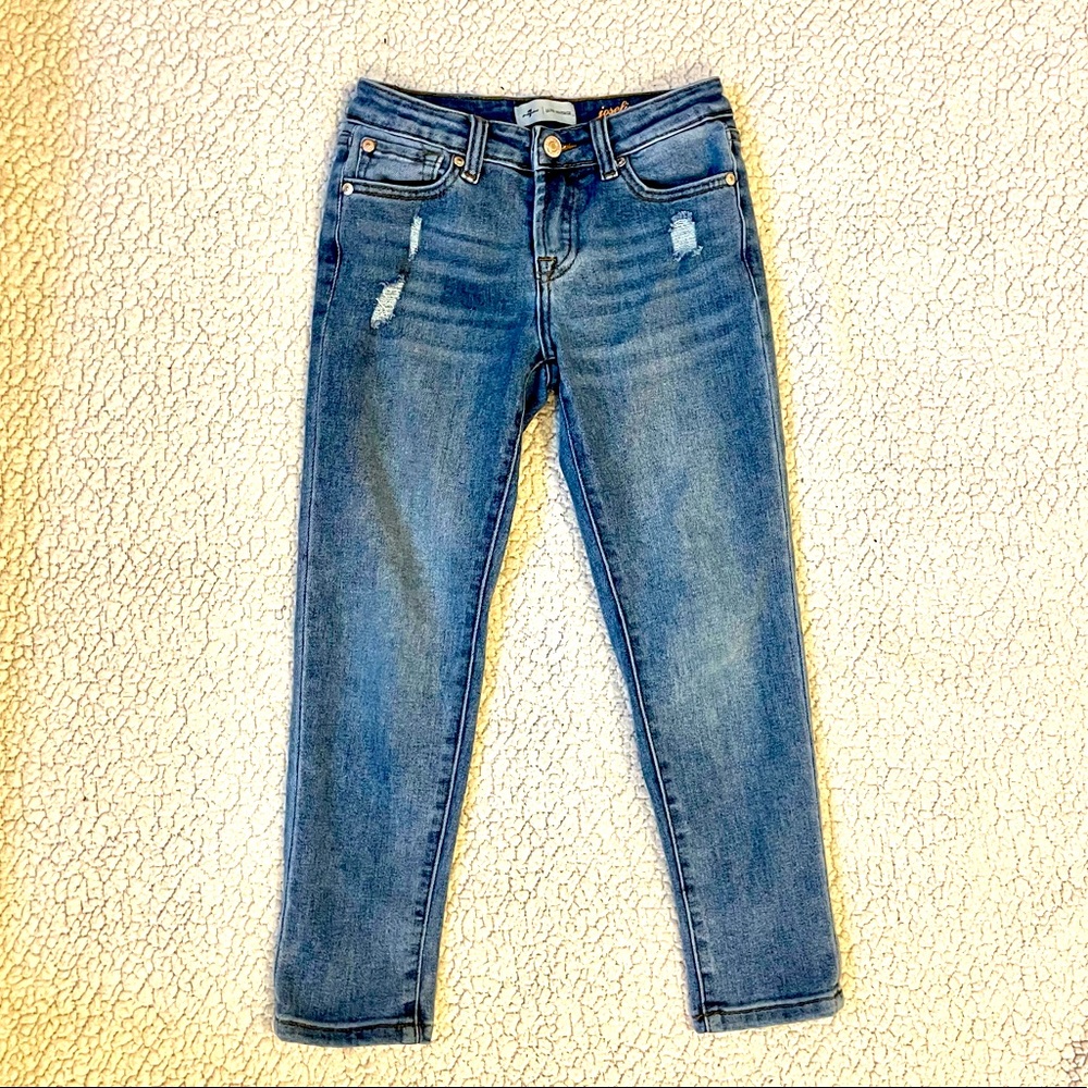 7 All Mankind Girls Skinny Jeans (sz 10)